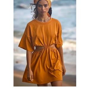 Free People Dandelion Cut Out Mini Dress